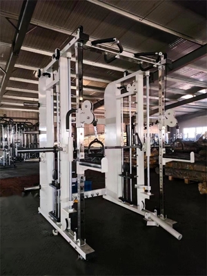 Rack de energia multifuncional Ginásio em casa Treinamento de força com peso 3 * 80KG