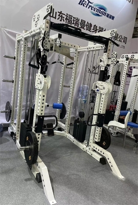 Rack de energia multifuncional Ginásio em casa Treinamento de força com peso 3 * 80KG