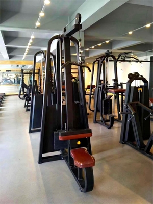 Equipamento de ginástica comercial Máquina de puxagem universal de aço com seleção de carga de alfinete