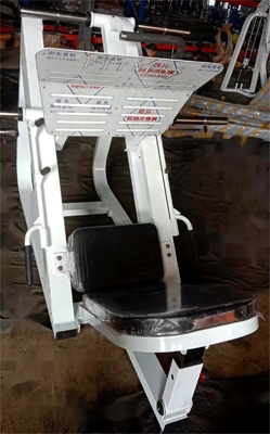 Equipamento de ginástica de aço Máquina de prensagem de pernas de carregador médio para fitness interno