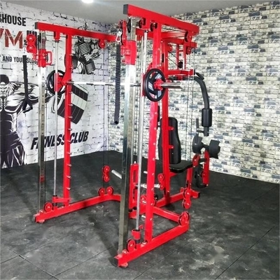 Equipamento de ginástica em casa para treinamento de força Multifunção Power Squat Rack Smith Machine