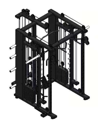 Unisex Commercial All-In-One Smith Machine para Fitness Integral em casa