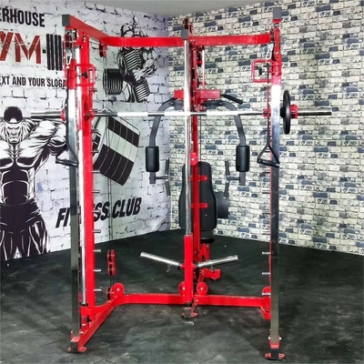 Equipamento de ginástica em casa para treinamento de força Multifunção Power Squat Rack Smith Machine