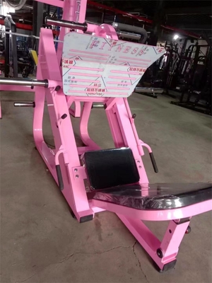 Equipamento de ginástica de pressão de pernas aço de carregador médio para fitness interno exercício de musculação