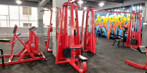 Tipo de carregador médio Crossover de cabo ajustável para treinamento de força e musculação