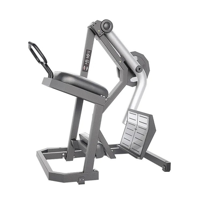 Máquina de remo com placa de aço para treino de força e treino muscular nas costas no ginásio