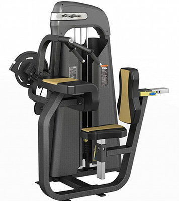 Fitness Bodybuilding Exercício de aço sentado Triceps-Flat Machine com treinamento Pin Load