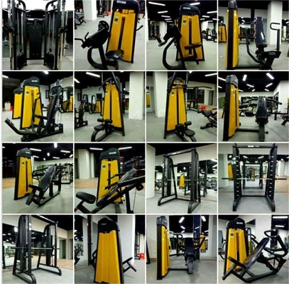 Fitness Bodybuilding Exercício de aço sentado Triceps-Flat Machine com treinamento Pin Load