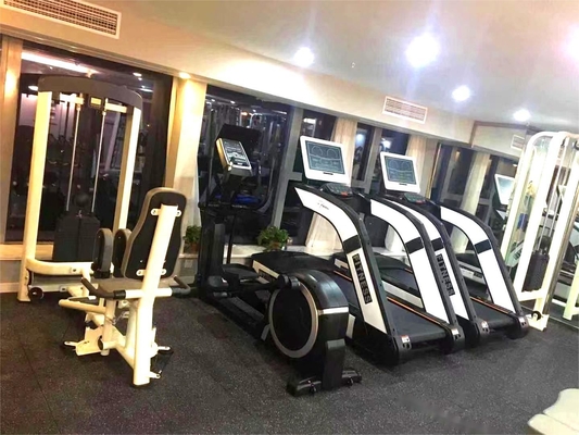 Equipamento de treino cardiovascular Equipamento de fitness Cinturão de corrida de metal para esteiras elétricas para caminhada