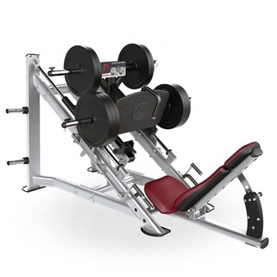 Medium Loader Plate Loaded Regular Leg Press Hack Squat Equipment 3000*1700*1600 mm