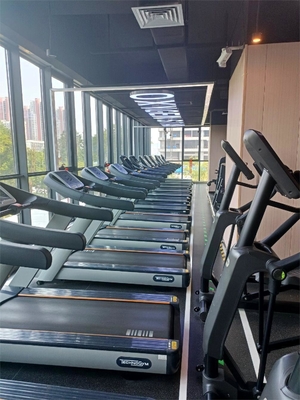 Peso máximo do usuário 200KGS Metal Electric Treadmill para treino cardiovascular em casa ou no ginásio