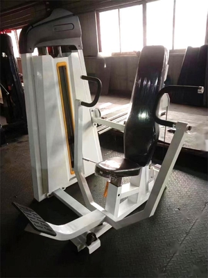 Máquina de treinamento funcional de pressão de peito assentada em aço para treinamento de força de musculação