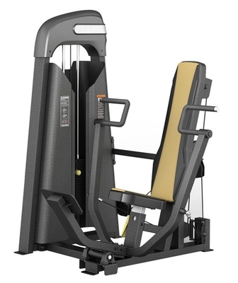 Máquina de treinamento funcional de pressão de peito assentada em aço para treinamento de força de musculação
