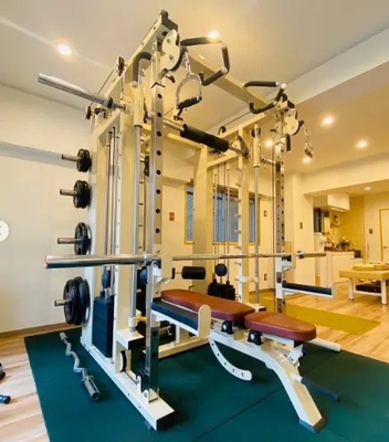 Máquina Smith de fitness comercial multifuncional para treinamento de força em casa