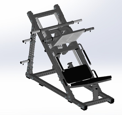 Medium Loader Plate Loaded Leg Press Hack Squat A adição perfeita para o seu ginásio em casa