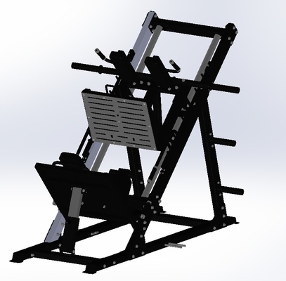Medium Loader Plate Loaded Leg Press Hack Squat A adição perfeita para o seu ginásio em casa