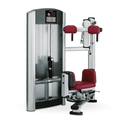 Equipamento de ginástica comercial carregador médio abdominal oblíquo estilo de cruzamento torso rotativo
