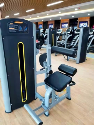 Equipamento de ginástica comercial Máquina de exercício de costas ajustável com 1500*1200*1750 mm de tamanho