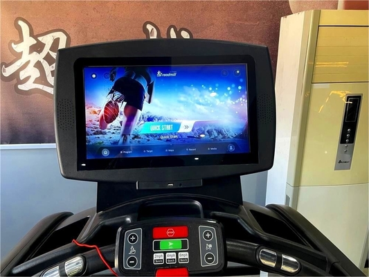 Construção corporal Motorizado Elétrico Walking Treadmill com tela de LED e controle de velocidade