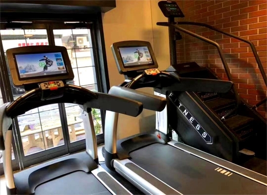 Construção corporal Motorizado Elétrico Walking Treadmill com tela de LED e controle de velocidade