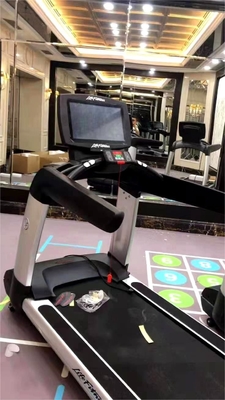Construção corporal Motorizado Elétrico Walking Treadmill com tela de LED e controle de velocidade