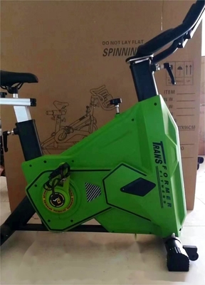 13kg Flywheel Comércio Cardio Treinamento Exercício Air Bike com resistência ajustável