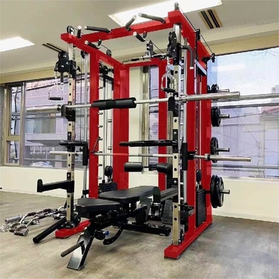 Estação de treinamento de força multifuncional unisex Fitness Rack Funcional Home Gym