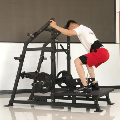 Equipamento de ginástica comercial Faixa carregada Cinturão de agachamento para força multifunção