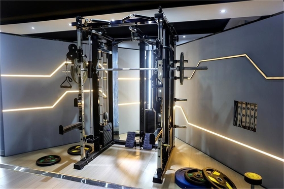 3*80kg empilhadeira de peso comercial todo-em-um máquina Smith equipamento completo fitness