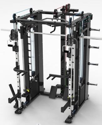 Funcional Treinador Pressão de pernas Multifunção Power Rack Smith Machine 2200 * 1500 * 2200 MM