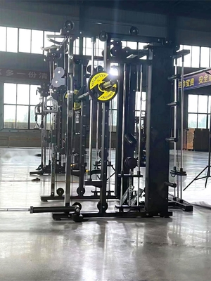 Treinador funcional unisex Smith Machine Pin carregado e placa carregada para casa rack de ginástica