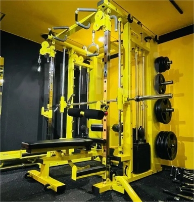 Funcional Treinador Pressão de pernas Multifunção Power Rack Smith Machine 2200 * 1500 * 2200 MM