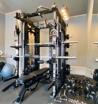Treinador funcional unisex Smith Machine Pin carregado e placa carregada para casa rack de ginástica