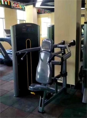 Home Indoor Medium Loader Steel Pin Loaded Machines-Sitting Shoulder Press Bench Tipo