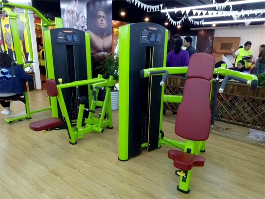 Home Indoor Medium Loader Steel Pin Loaded Machines-Sitting Shoulder Press Bench Tipo