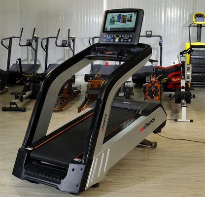 Incline 0-15% Auto Incline Treadmill elétrico comercial para treinamento cardiovascular avançado