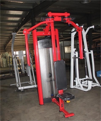 Equipamento de ginástica comercial Meio carregador Pectoral Fly Machine com 1500*1400*2200 mm Tamanho
