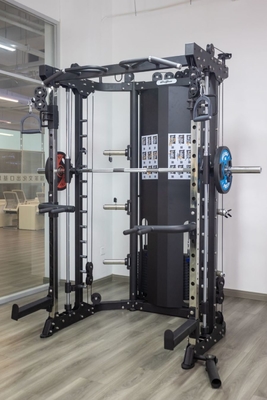 Advanced Commercial Gym Cable Crossover Power Squat Rack Smith Machine Treinador Multifuncional