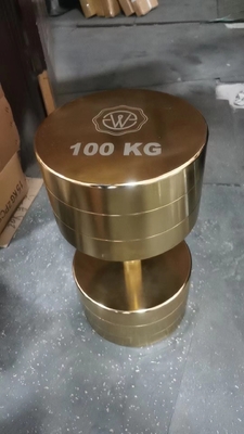 Experimente o poder dos nossos halteres cromados para treinamento de força 2,5kg-100kg