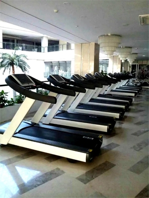Máquina de esteira de treinamento cardio pesado para equipamentos de ginástica unisex 3.0HP esteira