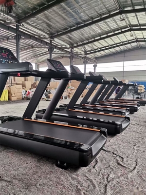 Máquina de corrida elétrica de velocidade ajustável esteiras para treino cardiovascular em ginásio comercial