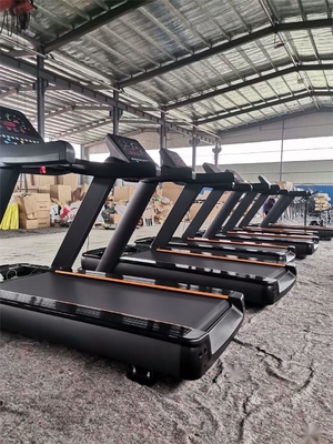 Máquina de corrida elétrica de velocidade ajustável esteiras para treino cardiovascular em ginásio comercial
