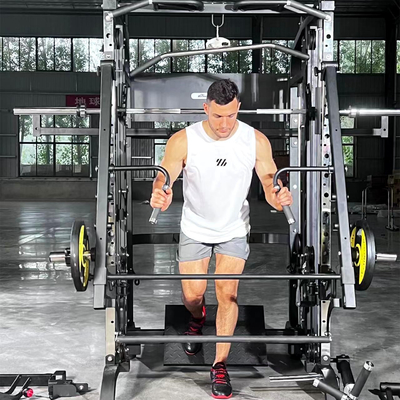 Casa Exercício Corpo Fit Comercial Pulley Ajustável Pressão de Perna Multi Gym Smith Machine