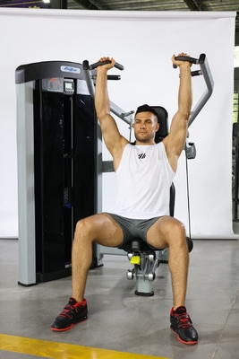Máquina de fitness universal do ginásio para peito costas ombro braços peitoral seleção de carga de pin Fly