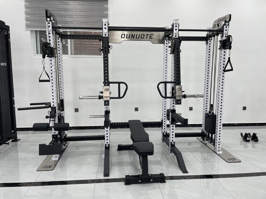Multifunção Smith e Squat Rack para exercícios de ginástica com seleção de peso ajustável