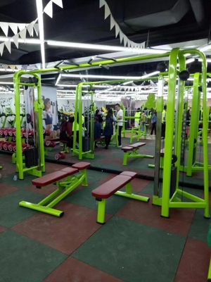 Exercício de Força Treinador Funcional Peito Prensa Pin Carregado Máquinas Máquina de Crossover de Cabos