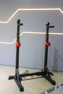 Equipamento de treino de ginástica em casa dobrável Banco de peso Barra de barraca Meia barra de agachamento para casa