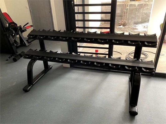Armazenamento de construção de carroçaria de aço para equipamentos de ginástica