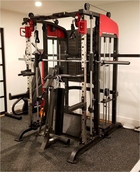 Equipamento de treinamento de força multifunção Power Cage com 1753*2350*2176mm Tamanho