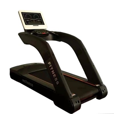Equipamento de ginástica comercial Q235 LCD touch screen treadmill para treino de força em casa